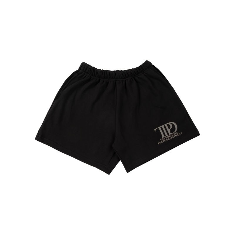 The Tortured Poets Department Black Shorts