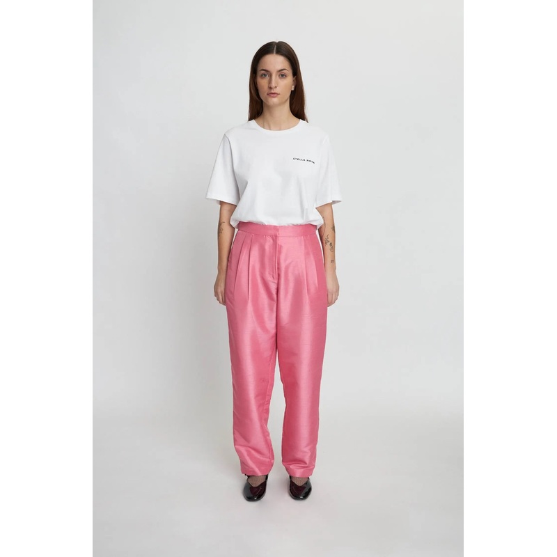 Crispy pleated pant – Pink-32 & 34 & 36 & 38 & 40 & 42