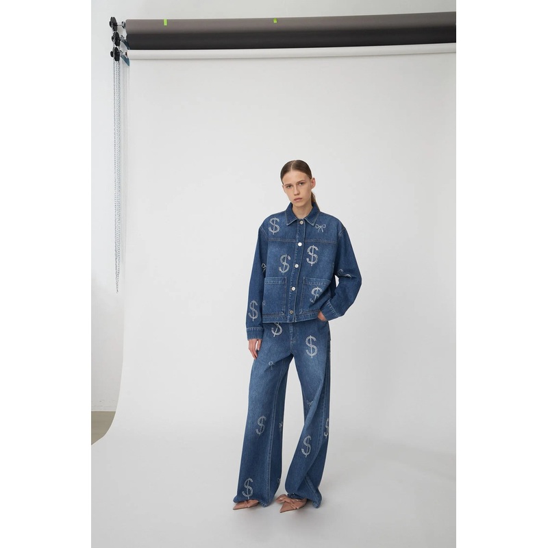 Million Dollar Baby Shirt – Washed Denim Blue