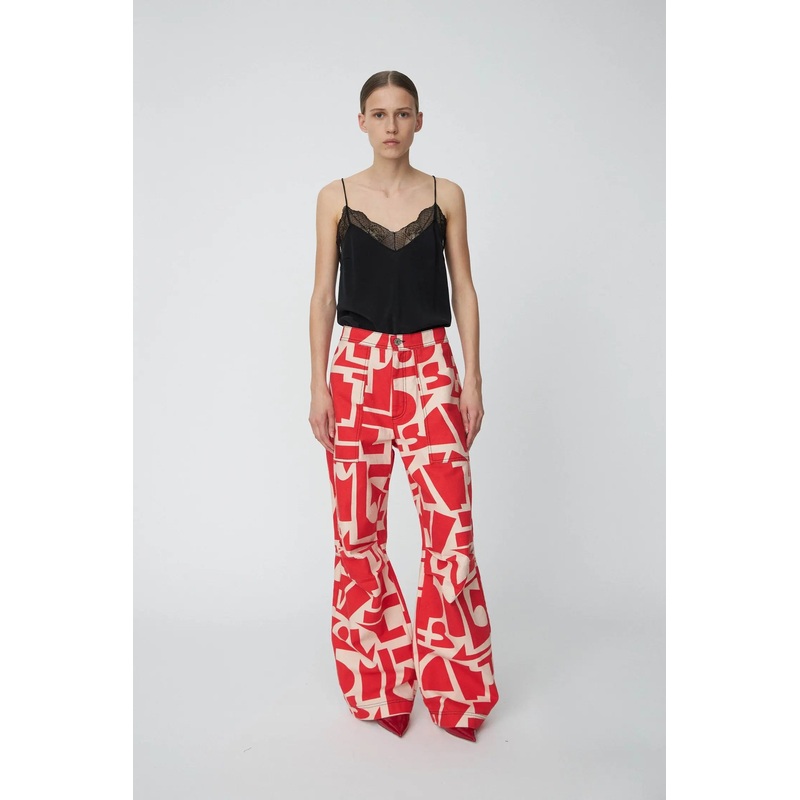 Printed Cargo Pants – Red Mix-32 & 34 & 36 & 38 & 40 & 42