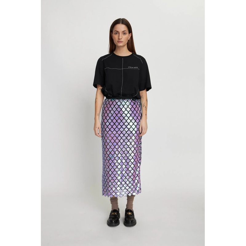 Sequins skirt – Seductive Purple