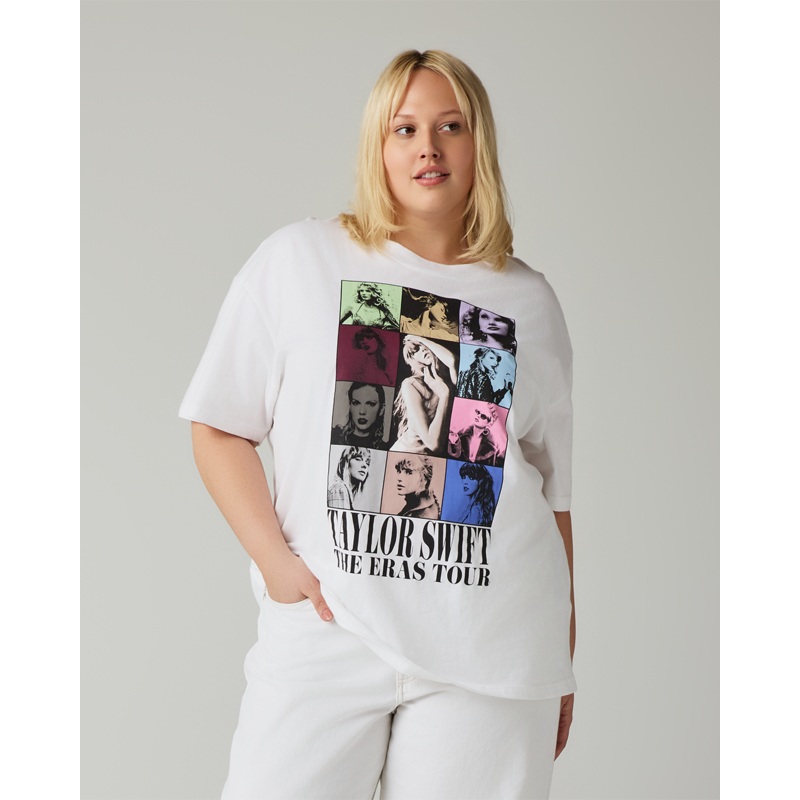 Taylor Swift | The Eras Tour Through Vancouver II White T-Shirt