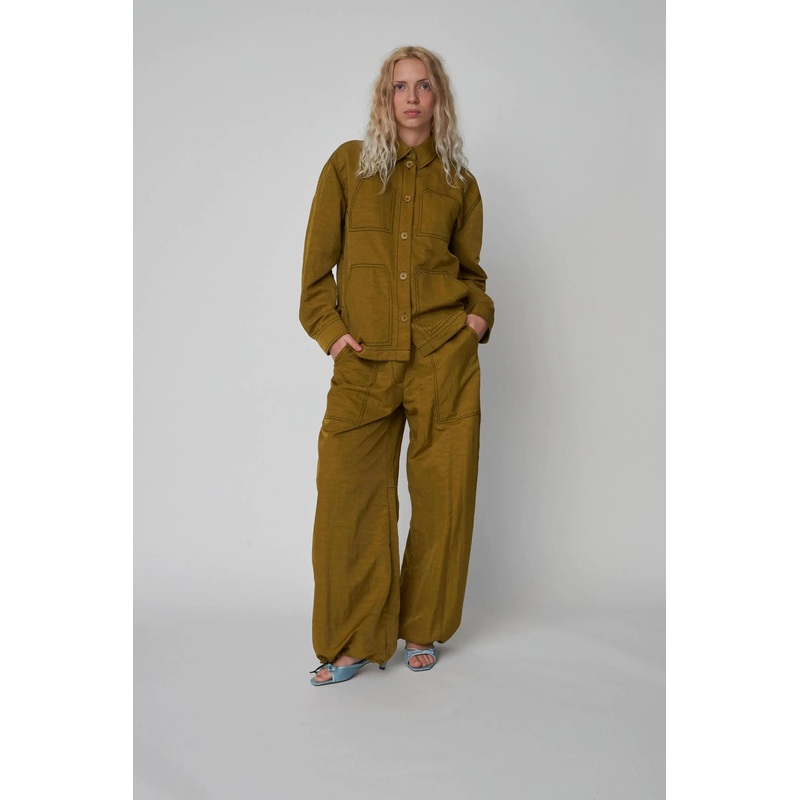 Workwear Shirt Jacket – Olive-32 & 34 & 36 & 38 & 40 & 42