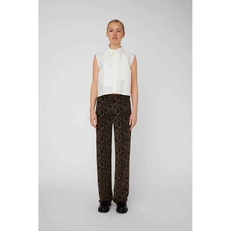 Sparkling Jersey Pants – Black