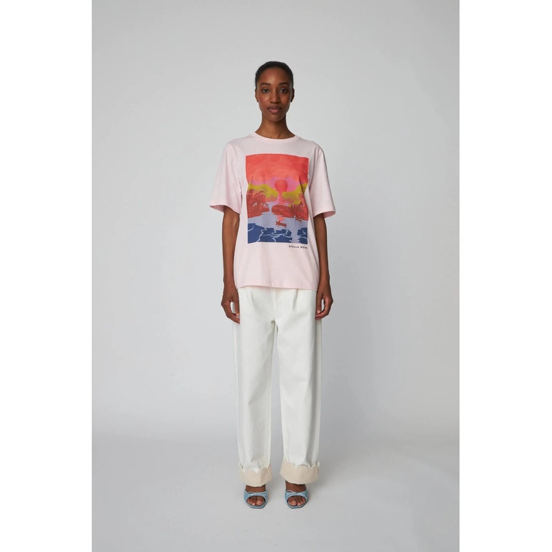 Sunset Printed T-Shirt – Bright Sun