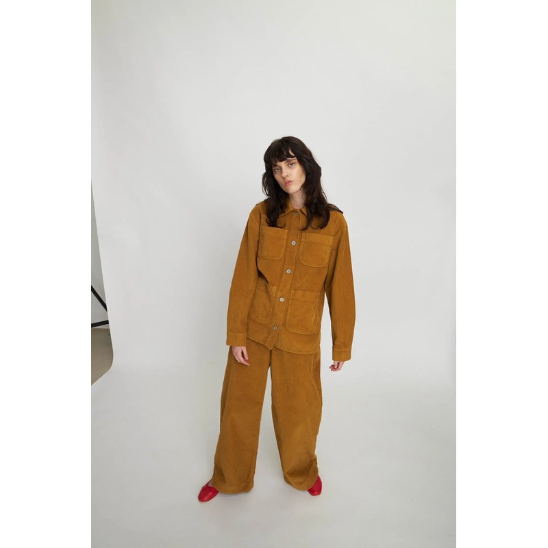 Corduroy shirt – Dusty Moss-32 & 34 & 36 & 38 & 40 & 42