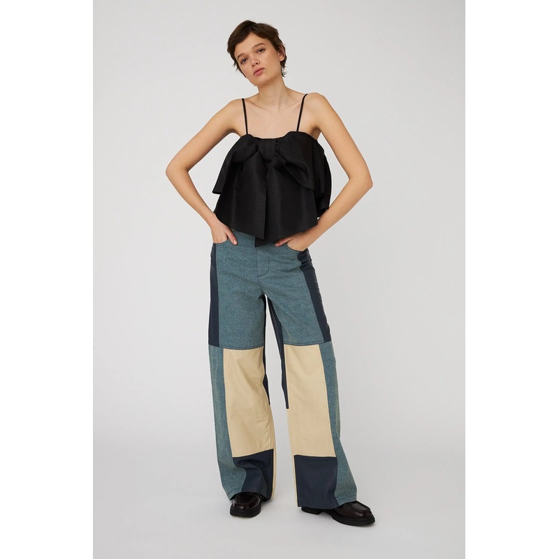 Crispy Bow Top – Black-32 & 34 & 36 & 38 & 40 & 42