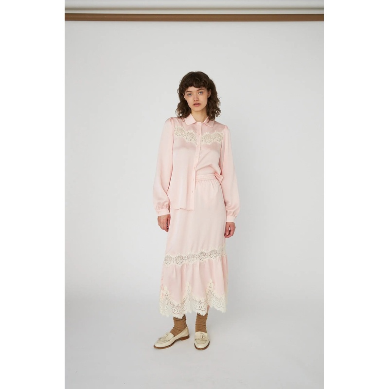 Delicate Lace Midi Skirt – Kiss Rose