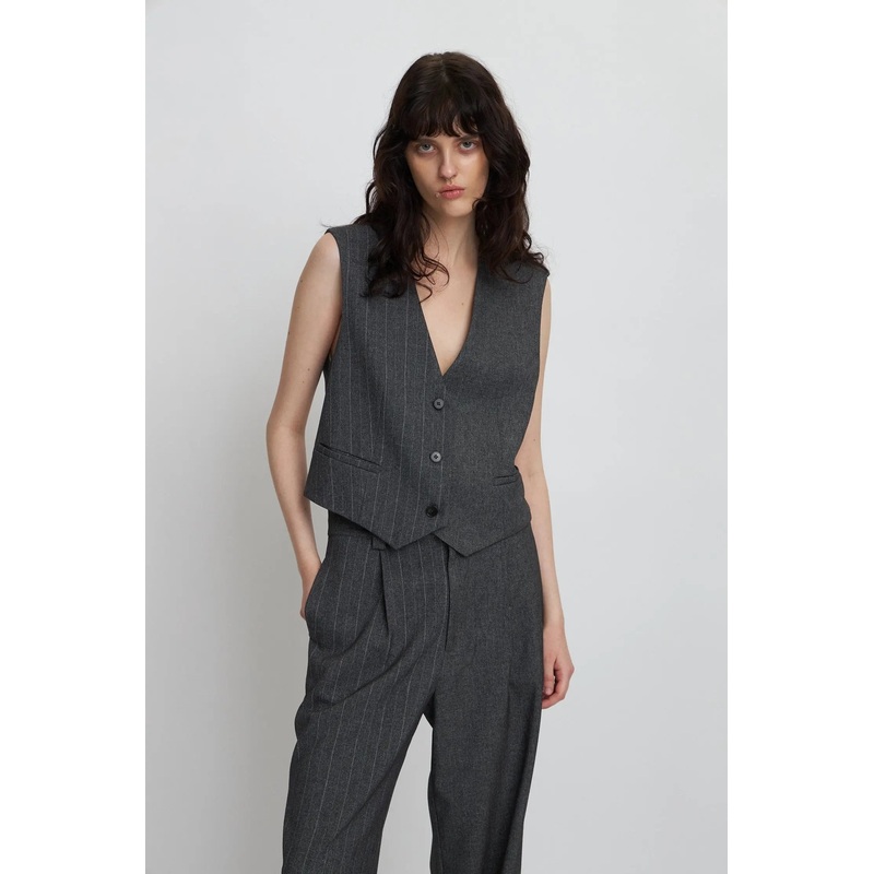 Tailored vest – Charcoal-32 & 34 & 36 & 38 & 40 & 42