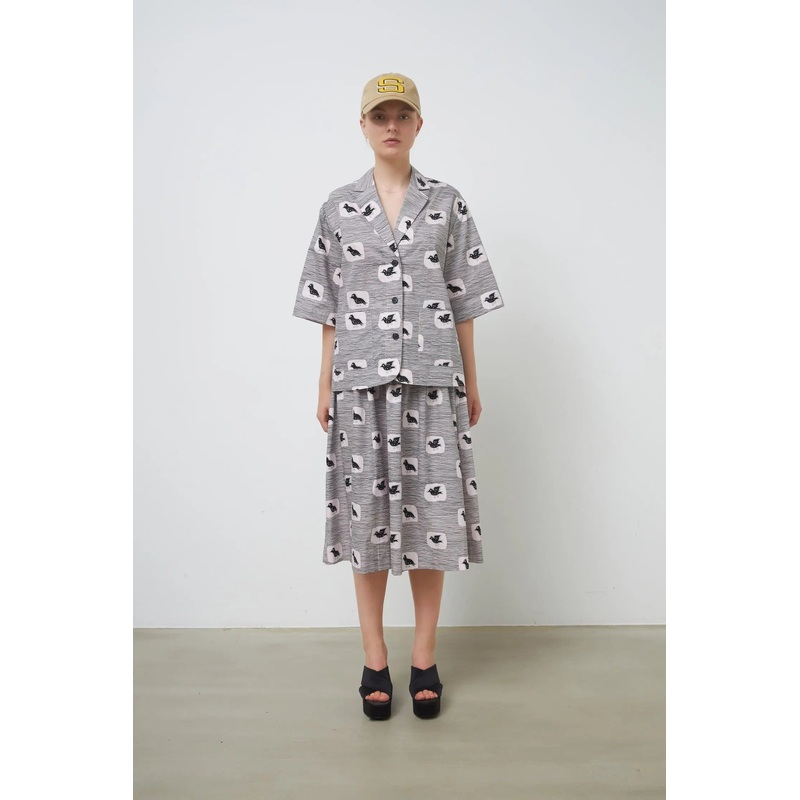 Short sleeved shirt – Pale Pink