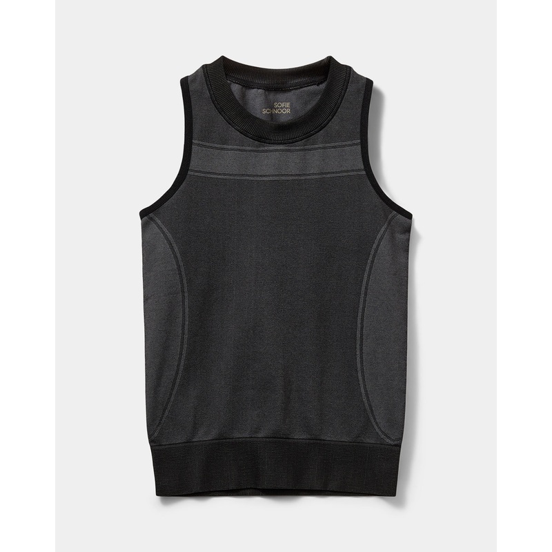 AVINASW TOP – Grey melange-XS/S & M & L/XL