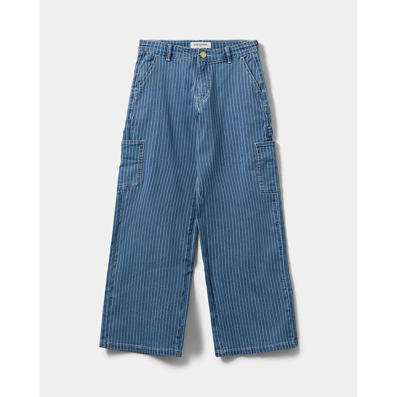 CIANNASY JEANS – Light Blue striped