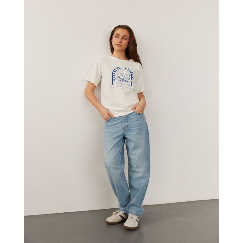 MELIKASY TROUSERS – Denim blue