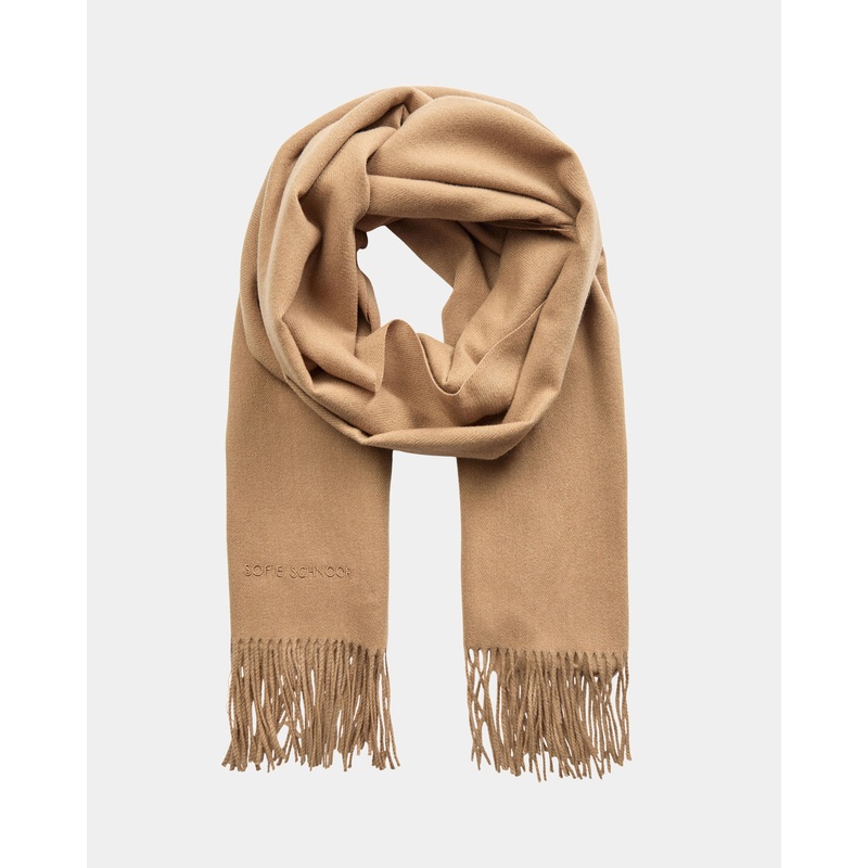 BELLASW SCARF – Camel-Onesize