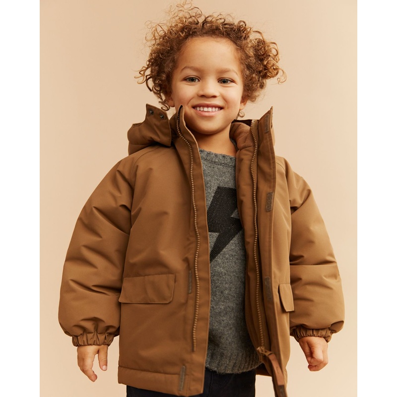 BILLIESK JACKET – Dusty brown-80 & 86 & 92 & 98 & 104 & 110 & 116 & 122 & 128