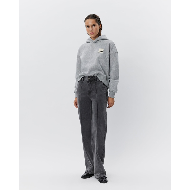 CARISW MID JEANS – Grey Denim-XS & S & M & L & XL