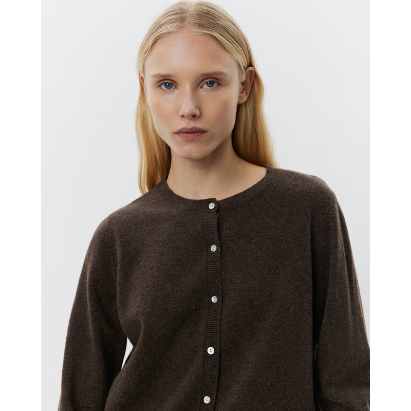 CISSESW CARDIGAN – Brown Fudge