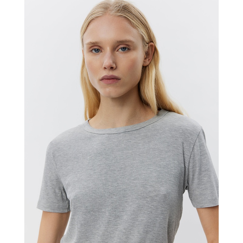 NATALIASW T-SHIRT – Grey mel-XS & S & M & L & XL