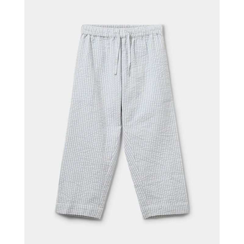 STORMSK TROUSERS – Antique White w Blue