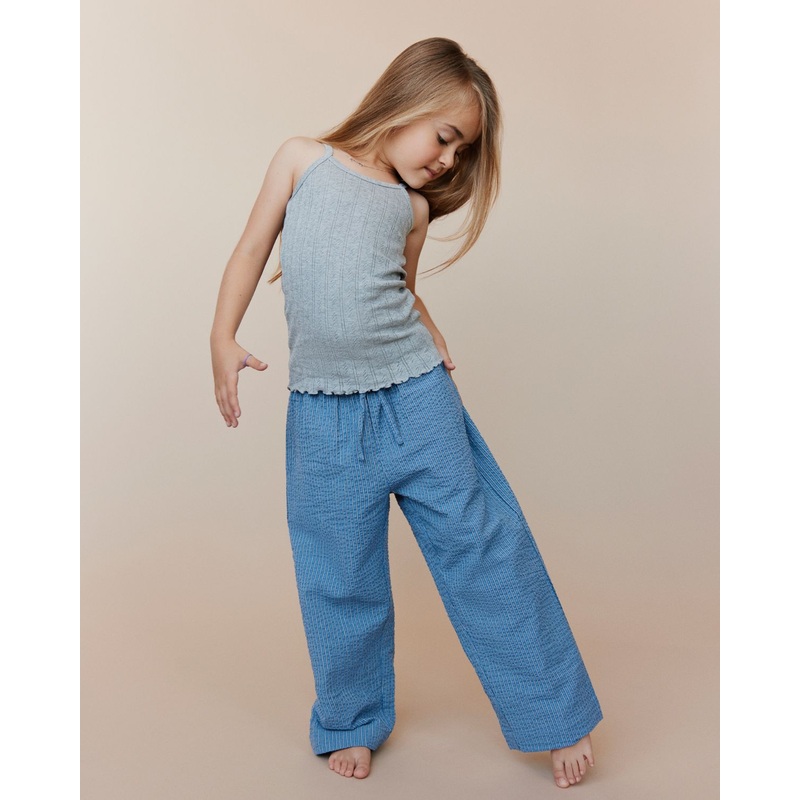 STORMSK TROUSERS – Blue-Black w Antique White