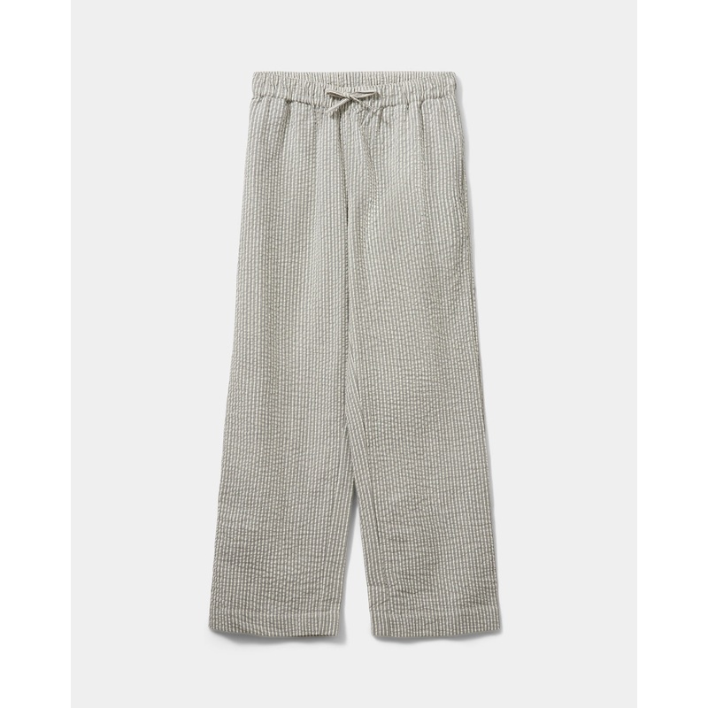 ABIGALESY TROUSERS – Antique White w Beige