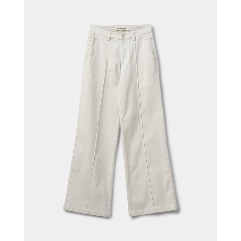 CARISW MID JEANS – Off white-XS & S & M & L & XL