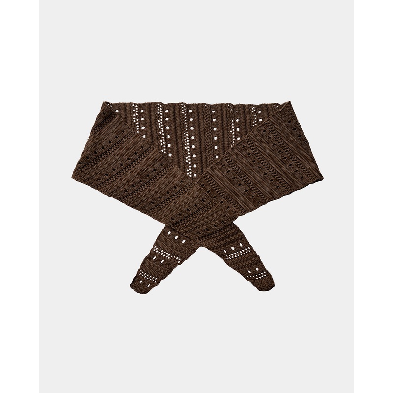 DINASW SCARF – Brown-Onesize