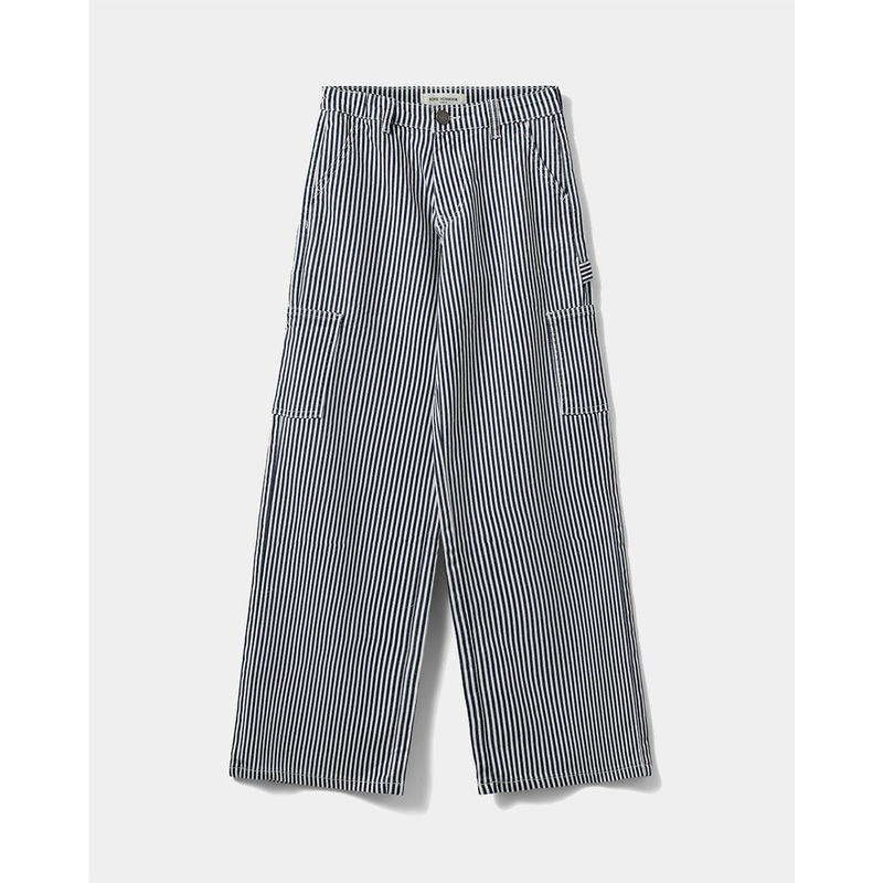 GITTESY TROUSERS – Grey Striped