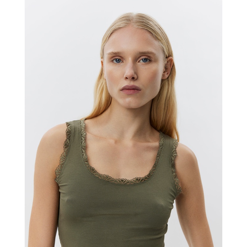 ULRIKKESW TOP – Army Green-XS & S & M & L & XL