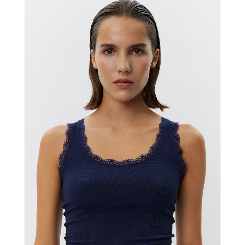 ULRIKKESW TOP – Navy-XS & S & M & L & XL