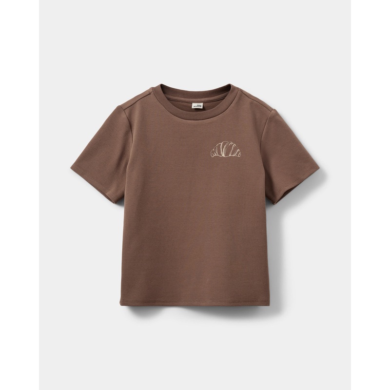 ASTASK T-SHIRT – Brown-98 & 104 & 110 & 116 & 122 & 128