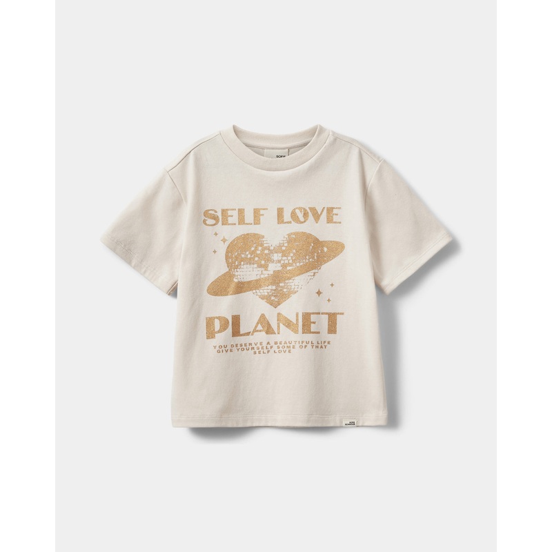 ASTASK T-SHIRT – Stone White-98 & 104 & 110 & 116 & 122 & 128