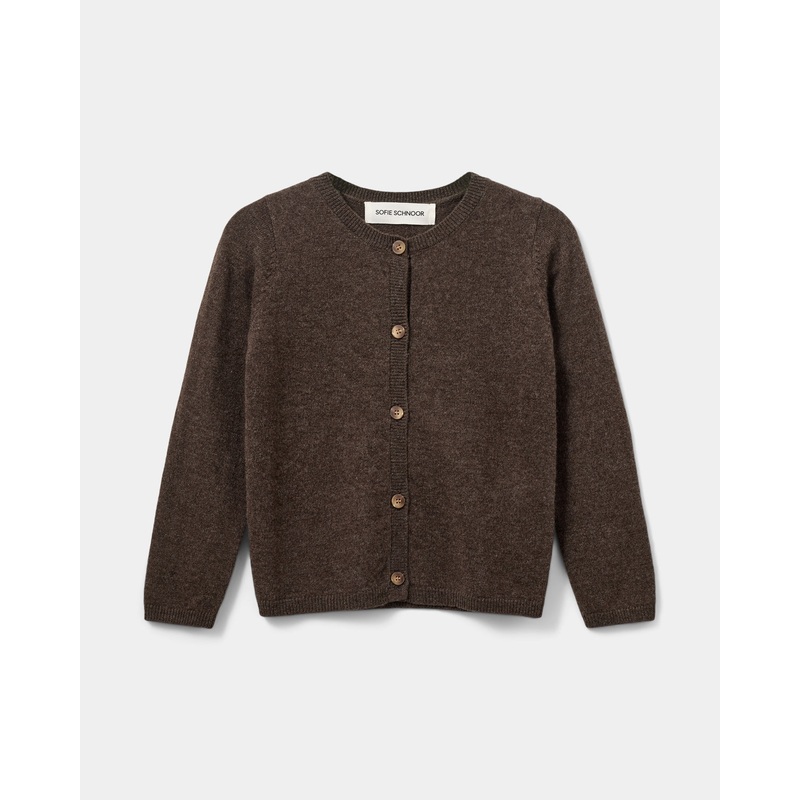 CISSESK CARDIGAN – Brown Fudge