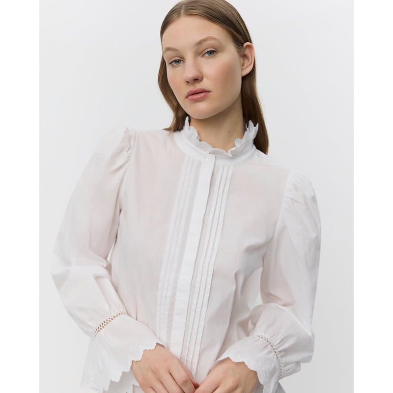 CYNTIASW SHIRT – Snow white-34 & 36 & 38 & 40 & 42