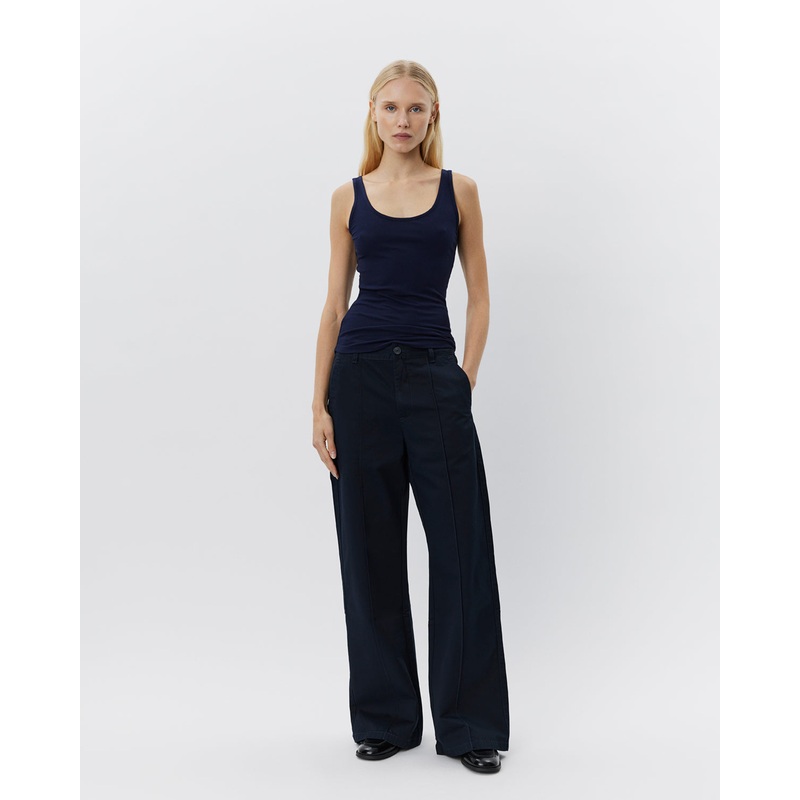 IZZASW TROUSERS – Navy Blue-XS & S & M & L & XL