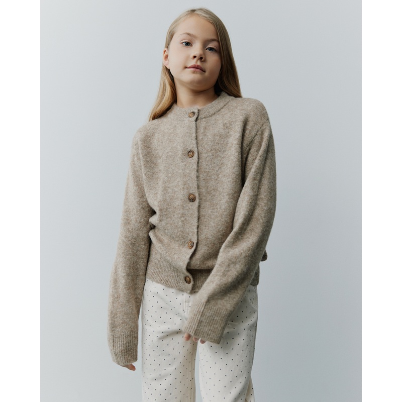 MAURASY CARDIGAN – Deer Melange