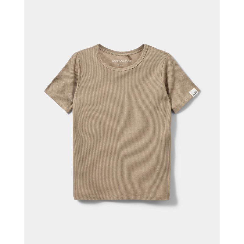 PIPERSK T-SHIRT – Dark Sand-98 & 104 & 110 & 116 & 122 & 128