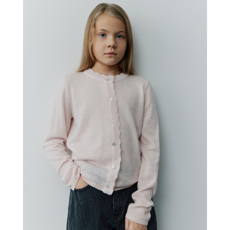 SKYLARSY CARDIGAN – Coral Pink