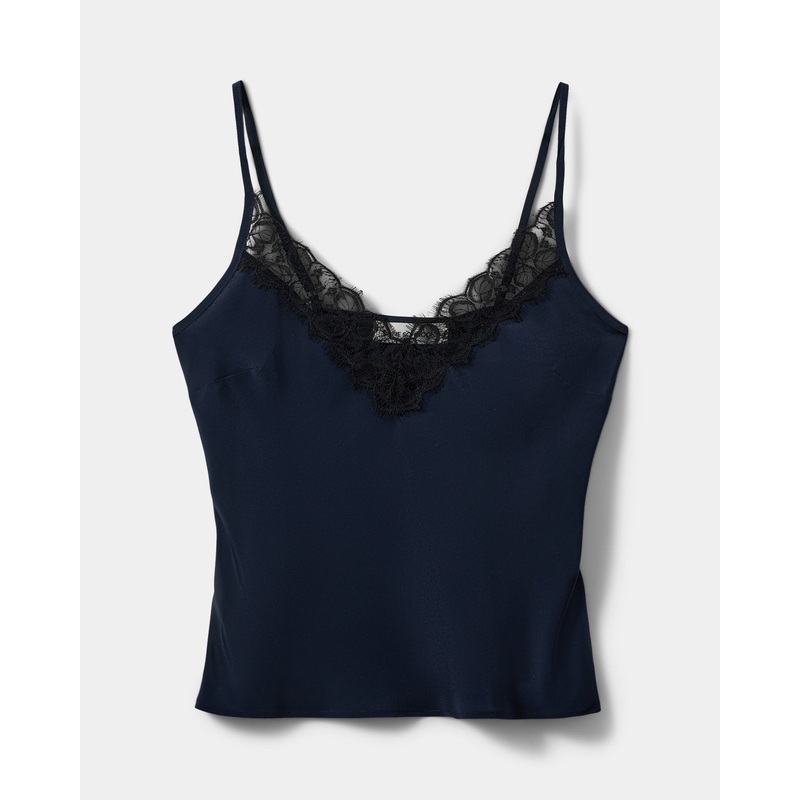 AGGIESW STRAP TOP – Navy Blue-34 & 36 & 38 & 40 & 42