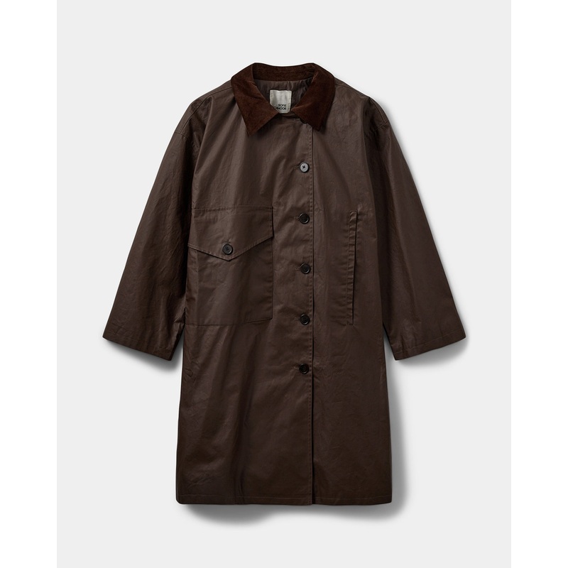 AGNESSW COAT – Dark brown-34 & 36 & 38 & 40 & 42