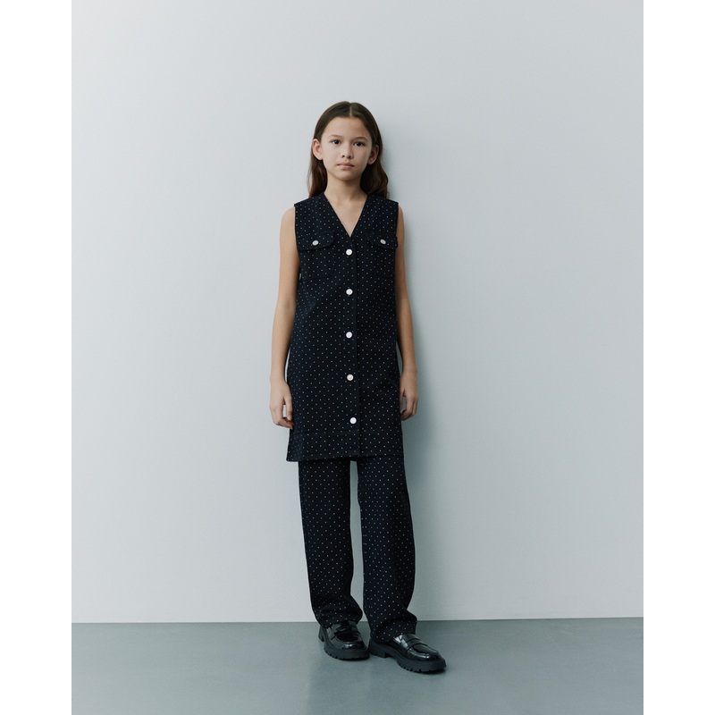 BILLIESY DRESS – Black-128 & 140 & 152 & 164 & 176