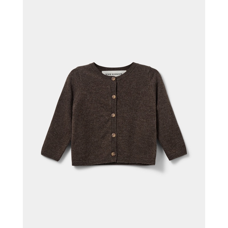 CISSESB CARDIGAN – Brown Fudge