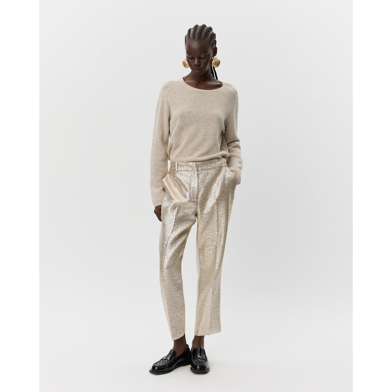 CORDELIASW TROUSERS – Light Gold