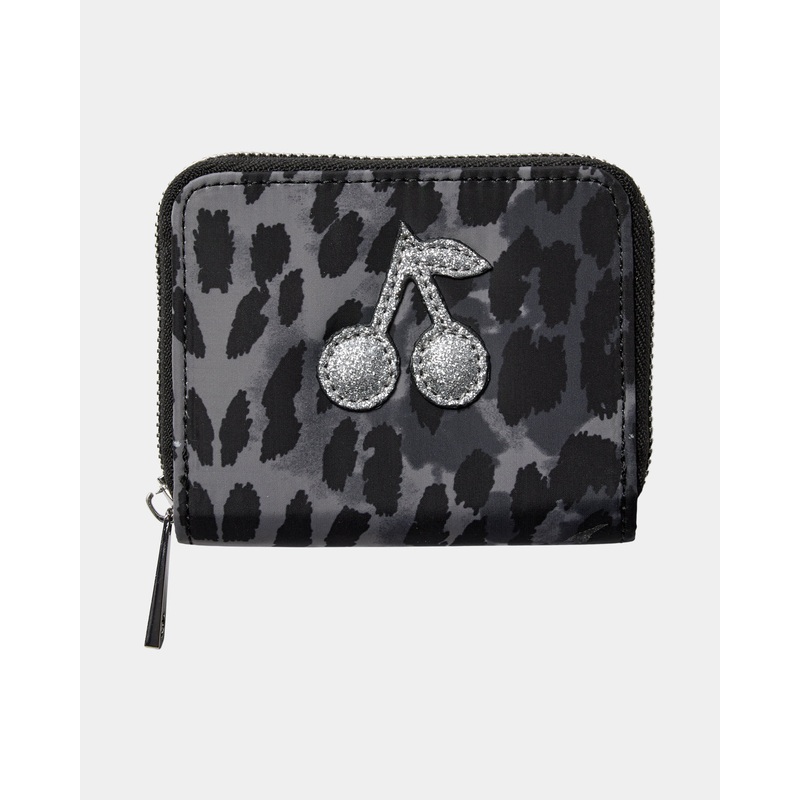 ZOESK WALLET – Grey leopard-Onesize