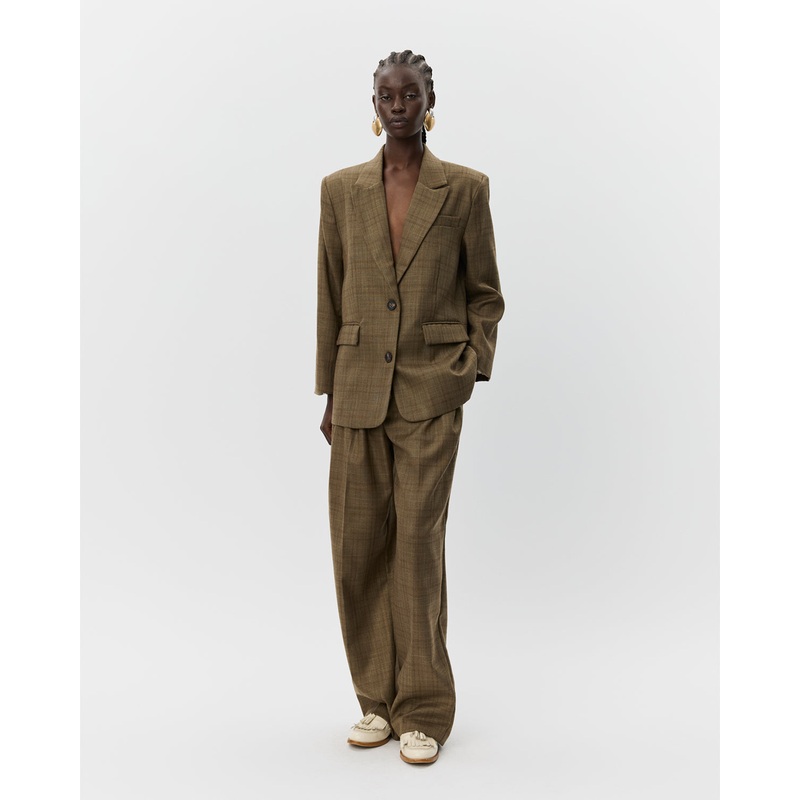 CARLOTTASW TROUSERS – Brown-34 & 36 & 38 & 40 & 42