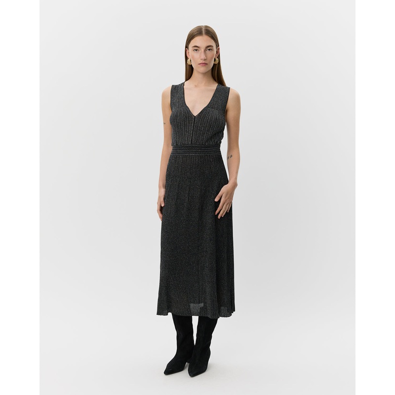 CELESTINESW DRESS – Black glitter