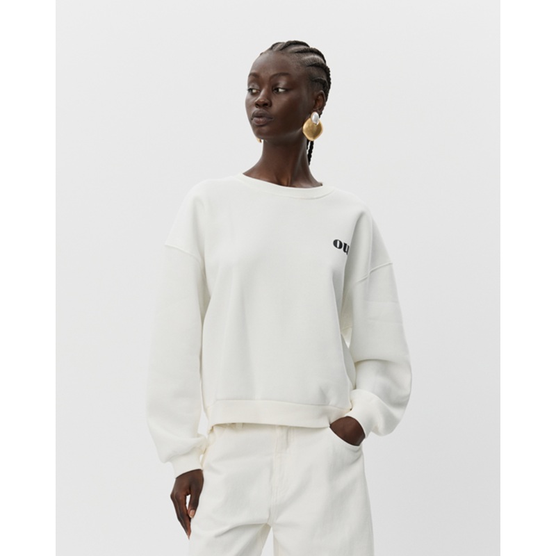ELINSW SWEATSHIRT – Off white-XS & S & M & L & XL