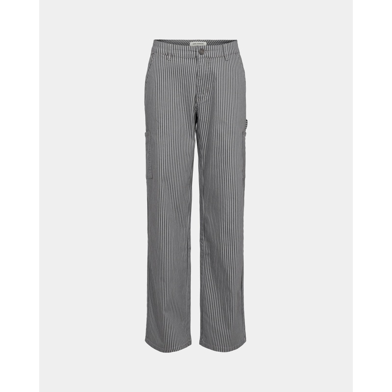GITTESW TROUSERS – Grey Striped