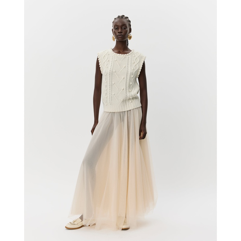 KAYLASW SKIRT – Off white-34 & 36 & 38 & 40 & 42