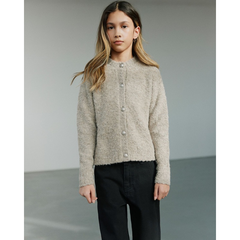 KYRASY CARDIGAN – Deer Melange